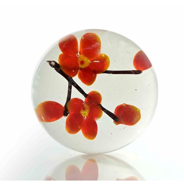 Vintage Glass Bowl, 1970s For Sale - Image 4 of 5