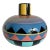 Postmodern Memphis Vohann of California Hand-Painted Vase For Sale