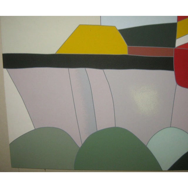 Paper Tugboat Contemporary Serigraph by Ugo Nespolo For Sale - Image 7 of 10
