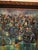 Paper Vintage Signed Remington Dimensional Mixed-Media Cityscape on Board For Sale - Image 7 of 12