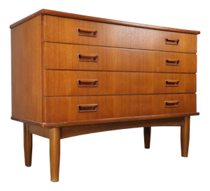 Scandinavian Teak Chest of Drawers, 1960