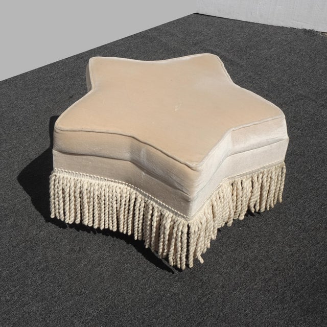 Gorgeous Ottoman in Great Condition. Solid and Firm. Wear is usual for its age. Please study the photos and ask questions....