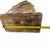Late 20th Century Vintage Hand Carved Wooden Decorative Display Wall Bracket - A Pair For Sale - Image 5 of 6