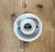 Vintage White Porcelain Wall Light, 1970s For Sale - Image 9 of 12
