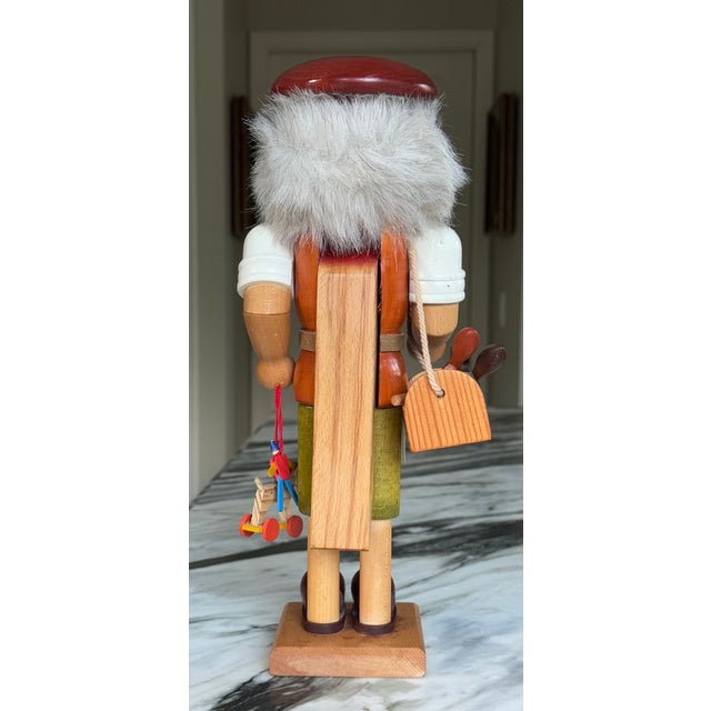 1980’s Christian Holzkunst Ulbricht Nutcracker - Toymaker / Carpenter Motif For Sale - Image 15 of 18