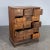 Vintage French Oak Bank of Drawers, 1940s For Sale - Image 10 of 10