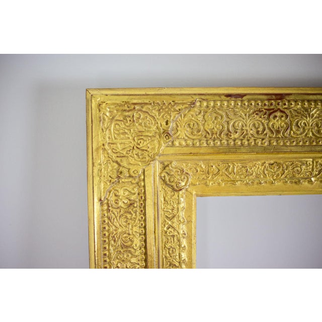 Arabian Style Frame in Giltwood For Sale - Image 3 of 6