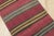 1950s Traditional Red Striped Kilim Rug For Sale - Image 11 of 13