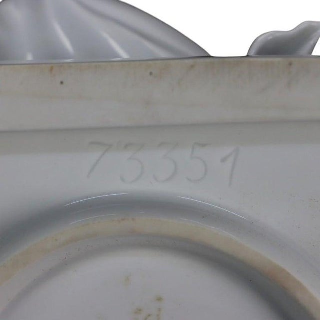 Meissen Designed by Alexander Struck Blanc De Chine Porcelain “The Tailor” C1950 For Sale - Image 14 of 15