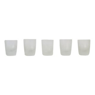 Shot or Aperitif Glasses German 70s Modern Carl Rotter, Set of 5 For Sale