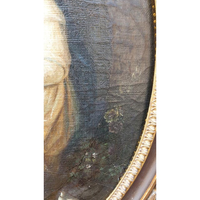 Virgin Before the Instruments of the Passion, Oil on Canvas, Framed, 18th Century For Sale - Image 10 of 18