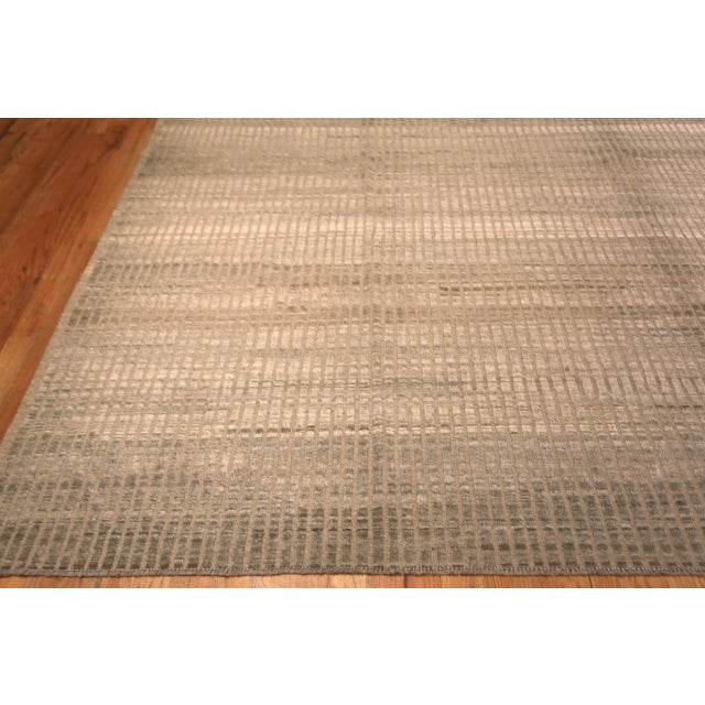Gorgeous Luxurious Soft Tones Large Contemporary Area Rug, Country of Origin: Central Asia, Circa date: Modern Rugs