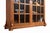 Mission Mission Solid Oak Double Door Bookcase - Michael's Cherry For Sale - Image 3 of 11