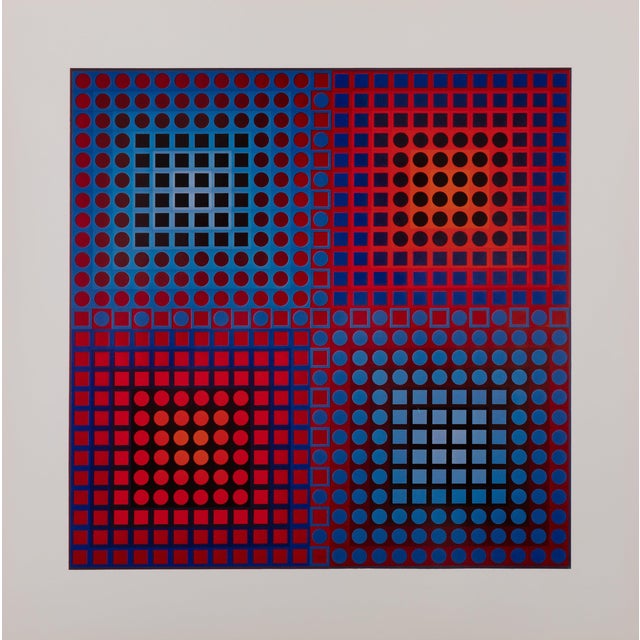 Victor Vasarely, EG 1 2, Etching For Sale