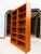 Early 20th Century Vintage Danish Modern Teak Double Bookcase Bookshelf Mid Century Hundeved Style Display Shelf For Sale - Image 5 of 16