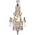 19th Century Vintage Crystal and Bronze Chandelier For Sale