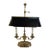 1980s Frederick Cooper Solid Brass and Metal Buillotte Lamp For Sale