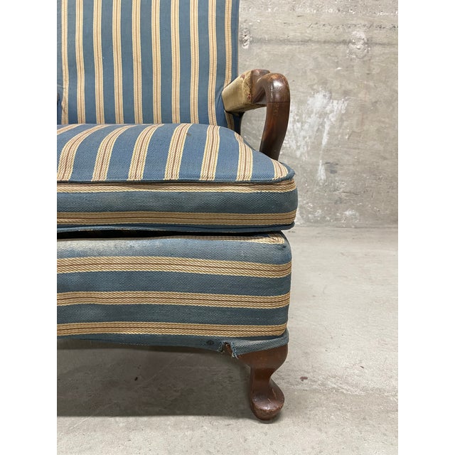 Vintage Open Arm Host/Library Chair For Sale - Image 10 of 12