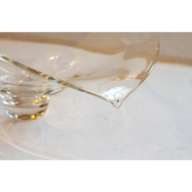 American Circa 2008 Massive Scale Steuben Custom Made Centerpiece Bowl For Sale - Image 3 of 10