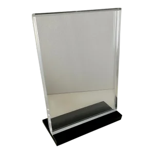 1980's Lucite Picture Frame
