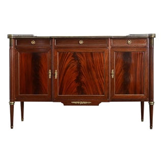 French Vintage 20th Century Louis XVI Style Enfilade For Sale