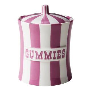 Jonathan Adler Pink Vice Gummies Canister For Sale