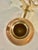 Metal Late 20th Century Solid Brass Cutout Design Wall Candle Sconces - A Pair For Sale - Image 7 of 9