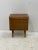 Vintage Mid Century Modern End Table Dovetail Drawer With Brass Pull For Sale - Image 4 of 7