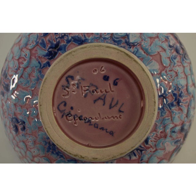 Polychrome Ceramic Bowl by Giordano, 1960s For Sale - Image 9 of 11