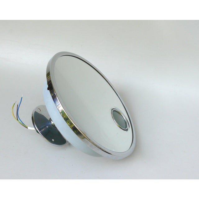 Chrome Plated Wall Mirror, 1962 For Sale - Image 6 of 18