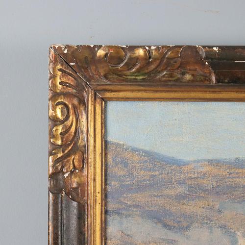 Clovis Terraire, La bourage en Bugey, Oil on Canvas, Framed For Sale - Image 9 of 15