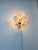 Vintage Murano Style White Floral Wall Sconces - A Pair For Sale - Image 12 of 14