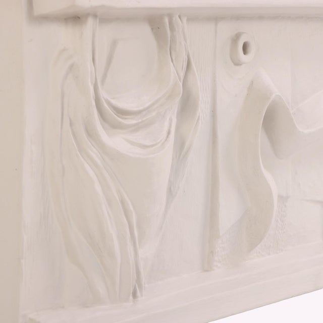 Mid 20th Century Mid-Century Modern Abstract Bas-Relief Wall Sculpture, C. 1960s. For Sale - Image 5 of 6