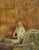 Rare Mid Century Judaic figure of a Jewish rabbi at prayer. signed A. Einstein.