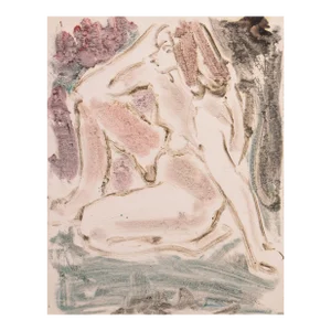 'Nude' by Victor Di Gesu, Paris, Louvre, Salon D'Automne, Académie Chaumière, Los Angeles County Museum of Art, San Francisco Art Association, Carmel