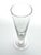 Crate & Barrel Contemporary Crate & Barrel 4 Footed Beer Pilsner or Fluted Champagne Glasses - Set of 4 For Sale - Image 4 of 5