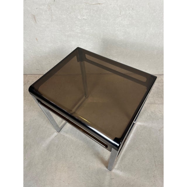 1970s Vintage Side Table by Marc Berthier, 1970s For Sale - Image 5 of 8