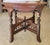 1880s Eastlake Octagonal Burlwood Gaming Table For Sale - Image 9 of 17