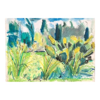 1993 Josie Capstick Garden Landscape For Sale
