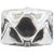 1970s Vintage Glass Triangular Ashtray in Brown Glass, Italy, 1970s For Sale - Image 5 of 5