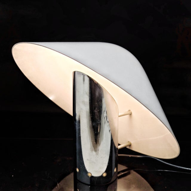 Metal Italian Pulcino Table Lamp by G. Gramigna and S. Mazza for Quattrifolio, 1970s For Sale - Image 7 of 7