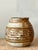 Vintage Boho Ribbed Studio Pottery Vase For Sale - Image 10 of 12