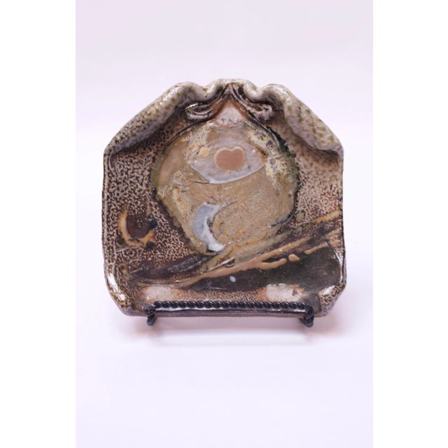 1973 Pollack Stoneware Slab / Decorative Plate For Sale - Image 11 of 11