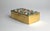 Mid 20th Century Mid 20th Century Nepalese Style Brass Jewelry Box With Turquoise, Lapis Lazuli & Chalcedony Inlay For Sale - Image 5 of 10
