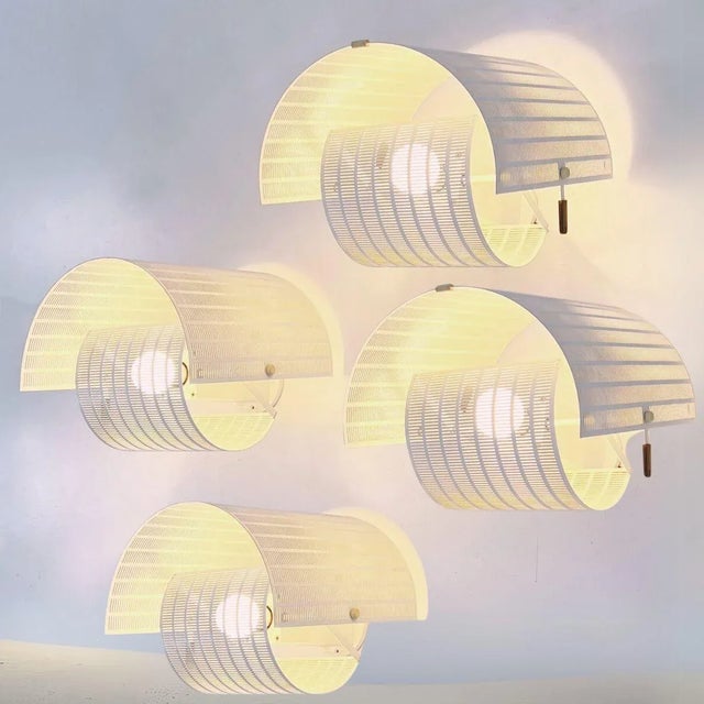 Metal Shogun Wall Lamp by Mario Botta for Artemide, 1980s For Sale - Image 7 of 14