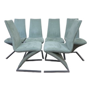 Rolf Benz 7800 Cantilever Dining Chairs Set For Sale
