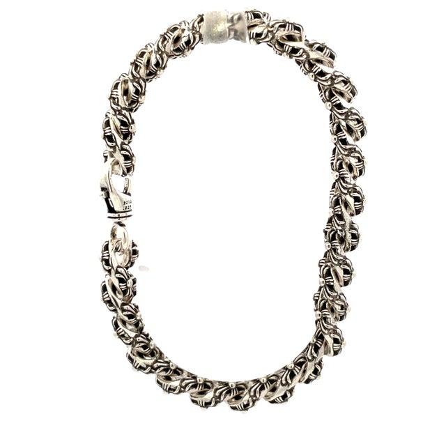 Chrome Hearts S925 Extra Fancy Link Bracelet 2010 For Sale - Image 4 of 8