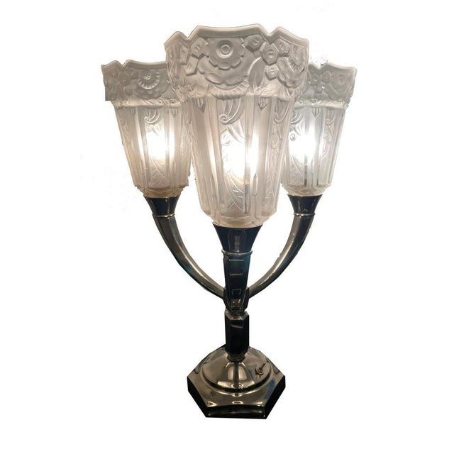 Art Deco Table Lamps, Set of 2 For Sale - Image 3 of 18