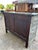 French 19th Century Louis Philippe Painted Marble Top Walnut Commode For Sale - Image 6 of 12