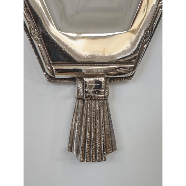 French Art Deco Wall Sconces by Degue 1930 France - A Pair For Sale - Image 10 of 13